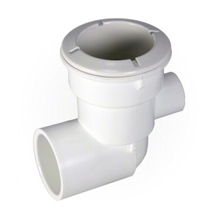 Gecko Alliance 210-5980 Poly Jet Ell Body With Wall Fitting WW2105980